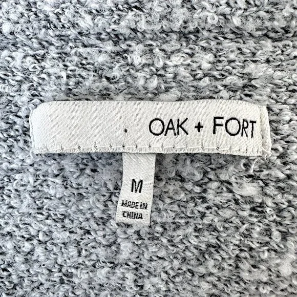 OAK + FORT | M | Open Front Longline Cardigan | Minimalist | Classic | Casual - Picture 13 of 16